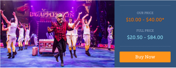 Cheap Tickets to Big Apple Circus in Boston