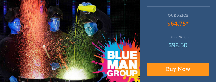 Cheap Tickets to Blue Man Group in Boston
